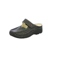 Wolky Roll Slipper, Clog, Printed leather, black, 0622770-000 43