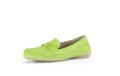 Gabor Damen Slipper, Frauen Slip On,Best Fitting,College Schuhe,Businessschuhe,Mokassins,Halbschuhe,Slides,Loafer,Granny Green,38.5 EU / 5.5 UK