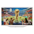 Hisense 32S5Q Deco TV, 80cm (32 Zoll), FHD QLED, HDR10, Dolby Atmos, QLED Colour, 60Hz, DVB-T2+C+S2 Tuner, WiFi, HDMI, Gallerie Mode, Kunst-Inspiriertes Design, Rauschreduzierung, DTS Virtual: X