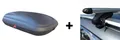 Dachbox VDPCA320 320Ltr carbonlook + Relingträger Alu kompatibel mit für Skoda Superb Kombi 3T ab 13