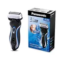 Panasonic Nass/Trocken-Rasierer ES-RT33-S503 mit 3 Scherelementen, 10.000 Schwingungen/Min., silber/schwarz