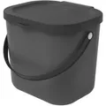 Rotho ALBULA Recycling Müllsystem, 6 Liter 1030308853 , Farbe: anthrazit