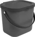 Rotho Mülltrennungssystem Albula 6 L anthrazit Recyclingbehälter  Müll- &