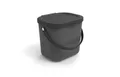 rotho-Swiss Mülleimer ALBULA anthrazit BHT 24x21x20 cm grau
