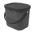 7610859212139 ROTHO Albula Anthracite - behälter zur abfalltrennung - 6l rotho