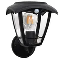 Lumisky Solar-Außenwandleuchte, LED, warmweiß, Lumax WALL Höhe 22 cm