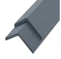 HOME DELUXE Klickfliesen-Abschlussleiste WPC FINEA - 110 x 4,5 cm, 10 St., 10er Set, mit L-Profil, Abschlusslösung für WPC Dielen