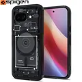 Handyhülle für Google Pixel 9A Spigen Case Cover Schutz Hülle Rauchfarben-Grau