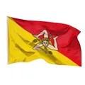 Sizilien Flagge Fahne Italien Flaggen Sizilianische Hissflagge 90X150cm Sicilia