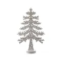 Kaemingk LED Baum Kaemingk Silhouette Holz weiß, LED fest integriert