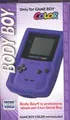 Body boy violett - Silikon Hülle für Gameboy Color
