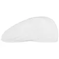 Stetson Paradise Cotton Flatcap Schirmmütze UV-Schutz 40 Herren Sommer Winter weiß XXL (62-63 cm)