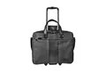 Dermata Laptoptasche Office Case Trolley 46x37x21 cm, Laptopfach 17 Zoll, Notebooktrolley, Business Rollkoffer aus Polycanvas mit Organizer