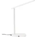 Brilliant LED Schreibtischleuchte Vicari weiß 6W CCT dimmbar USB & Nachtlicht