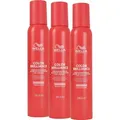 Wella Invigo Color Brilliance 3 x 200 ml Conditioning Mousse Schaum für coloriertes Haar Set