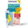 tetesept Nasen Wundsalbe I Für trockene & wunde Nasenhaut I Wund und Heilsalbe mit Dexpanthenol | Ideal bei Erkältung & Schnupfen I Heilt, pflegt und schützt | Nasensalbe für Kinder & Erwachsene | 5g