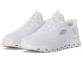Skechers Herren Glide-Step Noxus Hands Free Slip-in Sneaker, Weiss/opulenter Garten, 45.5 EU