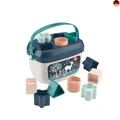 Fisher-Price - Babys erste Bausteine ? Marineblaues Kitz, Set mit 10 Bausteinen