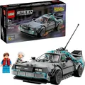LEGO® Zeitmaschine aus Zurück in die Zukunft (77256), LEGO Speed Champions Konstruktionsspielsteine, (357 St), Made in Europe