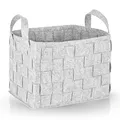 FilzAufbewahrungskorb mit Griff 40x30x30cm | Ideal zur Aufbewahrung von Kamin...