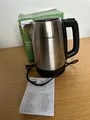 Philips HD9350/90 Wasserkocher 2200 Watt 1,7 Liter Edelstahl Schwarz B-Ware