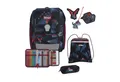 Scout Schulrucksack Scout Genius Schulranzen-Set 4 teilig Exklusiv LED Gravity