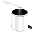 WESCO 010212-10 Abfalleimer 13 Liter RONDO 2 ab 40 cm Schrankbreite, weiß