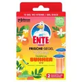 SC Johnson WC Ente Frische Siegel 2x36 ml Tropical Summer 2x36 ml Nachfüller für Duftstempel, Klebesiegel mit Gel W722