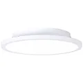 BRILLIANT Lampe, Buffi LED Deckenaufbau-Paneel 25cm sand/weiß/kaltweiß, Metall/Kunststoff, 1x 12W LED integriert, (1560lm, 4000K), 