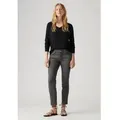 Levi's für Damen. 19887-0242 Boyfriend Medium Jeans schwarz (26/30), Lässig, Baumwolle