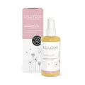 LILLYDOO parfürmfreies Babyöl Mandel, 99% reines Mandelöl kaltgepresst mit Vitamin E zur Babypflege, vegane Naturkostmetik, Dermatest sehr gut in hochwertiger Glasflasche (100ml)