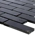 Marmor Naturstein Mosaik Fliesen Avalon Schwarz