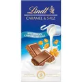 Lindt Schokolade Caramel & Salz | 100g Tafel | Aus zartschmelzender Vollmilch-Schokolade mit Caramel & Salz | Schokoladentafel | Schokoladengeschenk