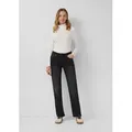s.Oliver Regular-fit-Jeans Jeans-Hose KAROLIN Jeans Karolin / Regular Fit / Mid Rise / Straight Leg schwarz 46/32