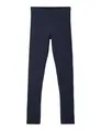 NAME IT Mädchen Basic-Leggins Bio-Baumwolle blau 86
