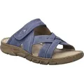 Josef Seibel Brenda 10 Pantoletten in Übergrößen Blau 76810 95 505 große Damenschuhe - Blau - 42