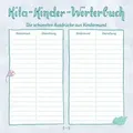 Mein Kita-Kinder-Erinnerungsalbum Das Freundebuch für Erzieher und Erzieherinnen