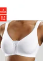 petite fleur Soft-BH (Packung, 2 Stück) ohne Bügel mit Spitzen-Details – ideal für große Größen, bequemer BH