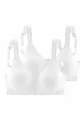PETITE FLEUR Damen Soft-BH aus Baumwolle, Spitze, gefütterte Träger für Guten Halt, atmungsaktiv