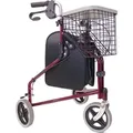Delta-Gehrad TRI WALKER,PU,rot,(Drive Medical),
