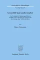 Grenzfälle der Sonderstraftat.: Zum Problem der Subjektsqualifikation durch besondere persönliche Merkmale bei den Aussage- und Verkehrsdelikten. (Strafrechtliche Abhandlungen. Neue Folge, Band 91)