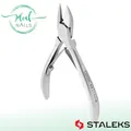 Starke Nagelzange STALEKS Classic NC-63-14, Edelstahl, Klingenlänge 14 mm