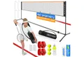 KESSER Badmintonnetz, Badmintonnetz, Tennisnetz 300cm 400cm 500 cm Federball