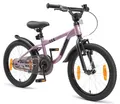 Löwenrad Kinderfahrrad für Jungen und Mädchen ab 5 Jahre | 18 Zoll Kinderrad mit Bremse | Fahrrad für Kinder | Berry