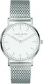 LIEBESKIND Berlin Damenuhr – Runde Quarzuhr 34 mm – Mesharmband Modern & elegant