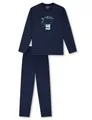 Schiesser Jungen Schlafanzug Set lang - 100% Organic Bio Baumwolle - Größe 140 bis 176