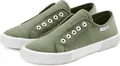 LASCANA Sneaker Slip-On-Sneaker, olivgrün Größe 38