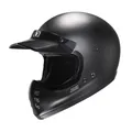 HJC V60 Solid Semi Flat Black schwarz matt Gr. L Offroad Helm Motorradhelm
