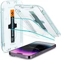 Spigen tR EZ Fit Transparency Sensor Open Schutzglas für das iPhone 14 Pro Max - 2 Stück Packung, 2 Stk