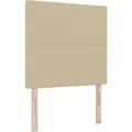 vidaXL Kopfteil Hellgrün-Grau 90 cm Cordstoff - Grün